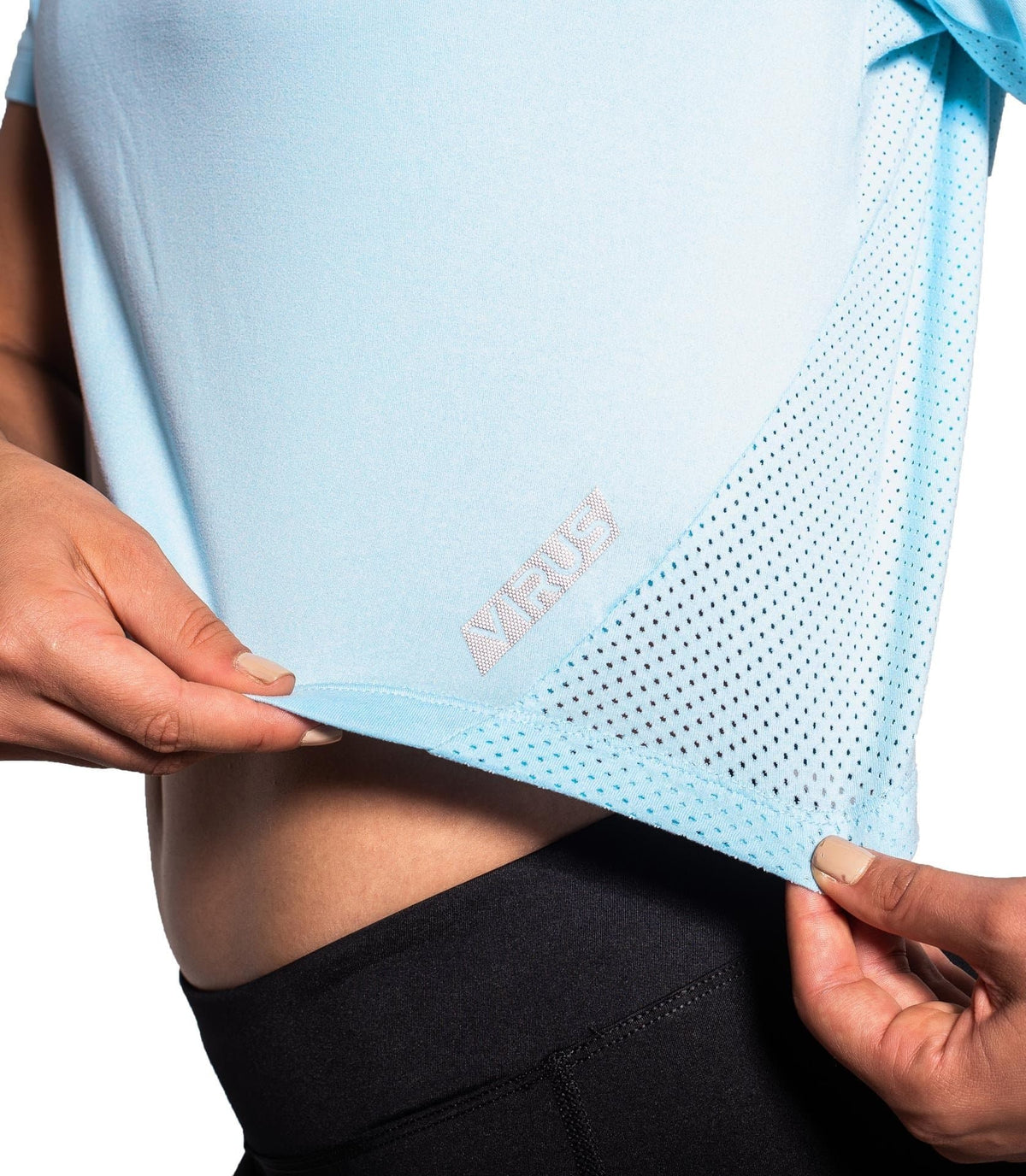 Ladies Slash ECO Thread Crop Tee