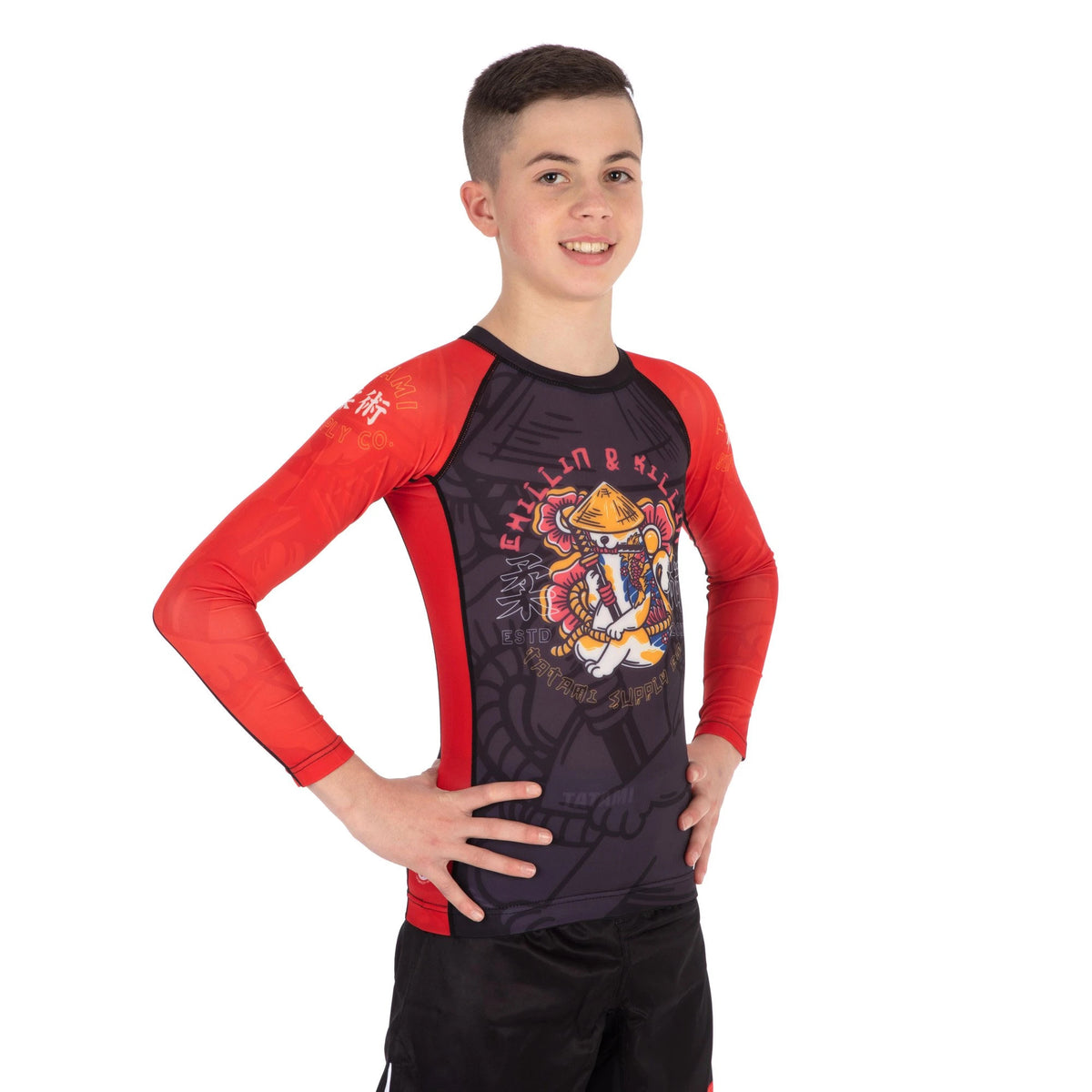 Kids Chillin Rash Guard