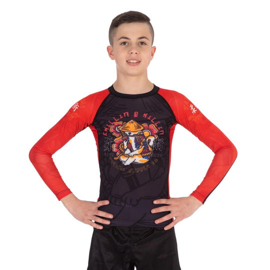 Kids Chillin Rash Guard