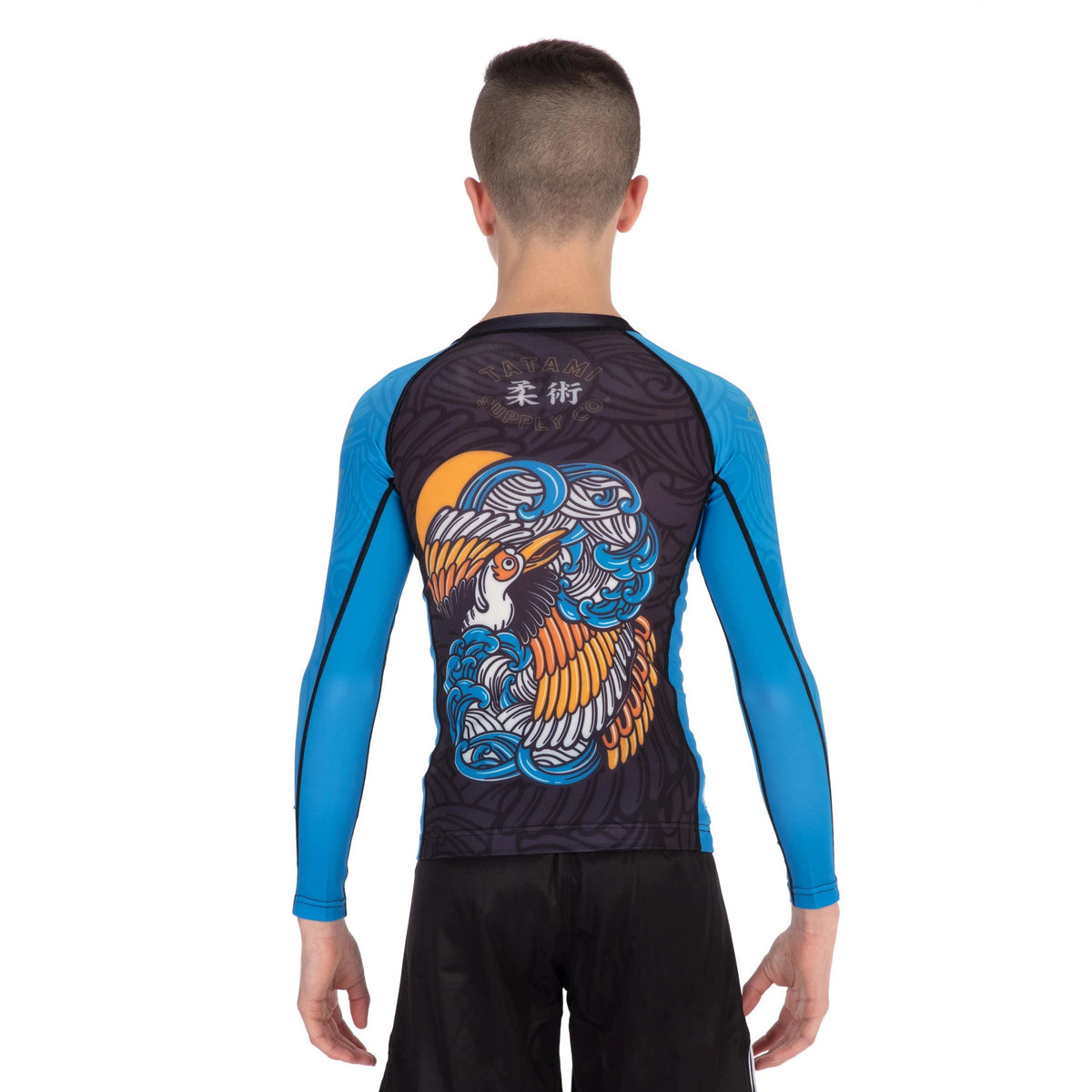 Kids Crane Rash Guard