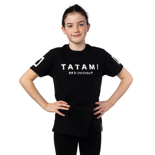 Kids Katakana Tee - Black