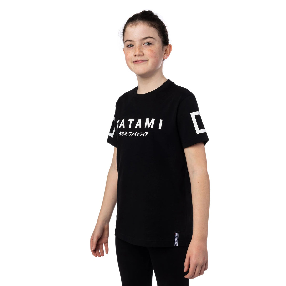 Kids Katakana Tee - Black