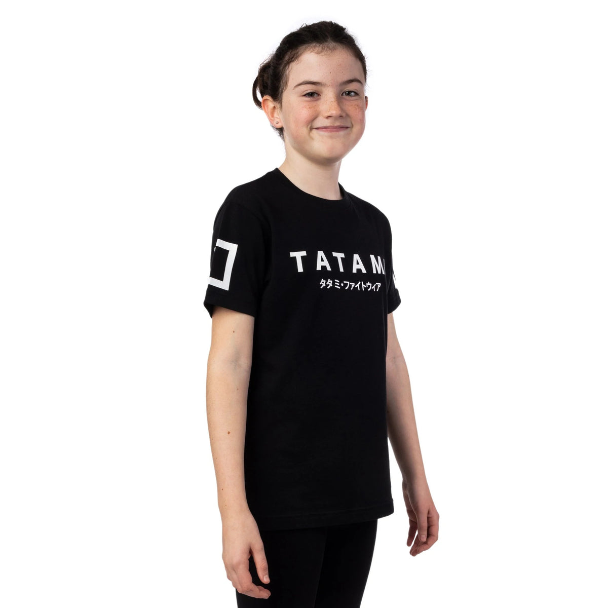 Kids Katakana Tee - Black