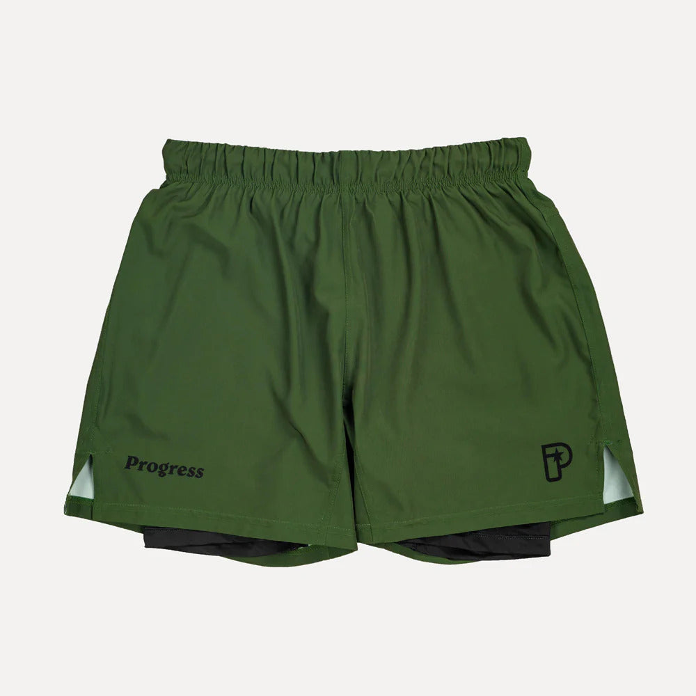 Academy+ Hybrid Shorts - Khaki