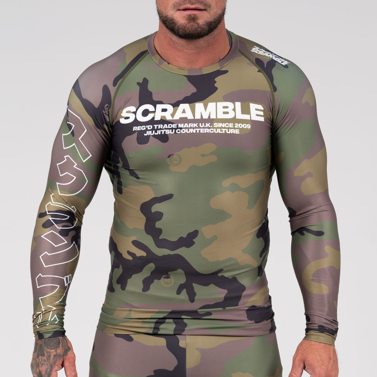 Base Woodland Rash Guard