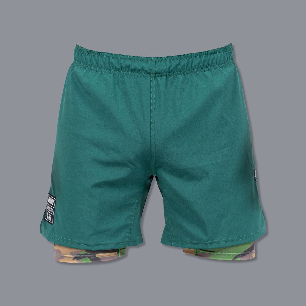 Combination Shorts - Green&Camo